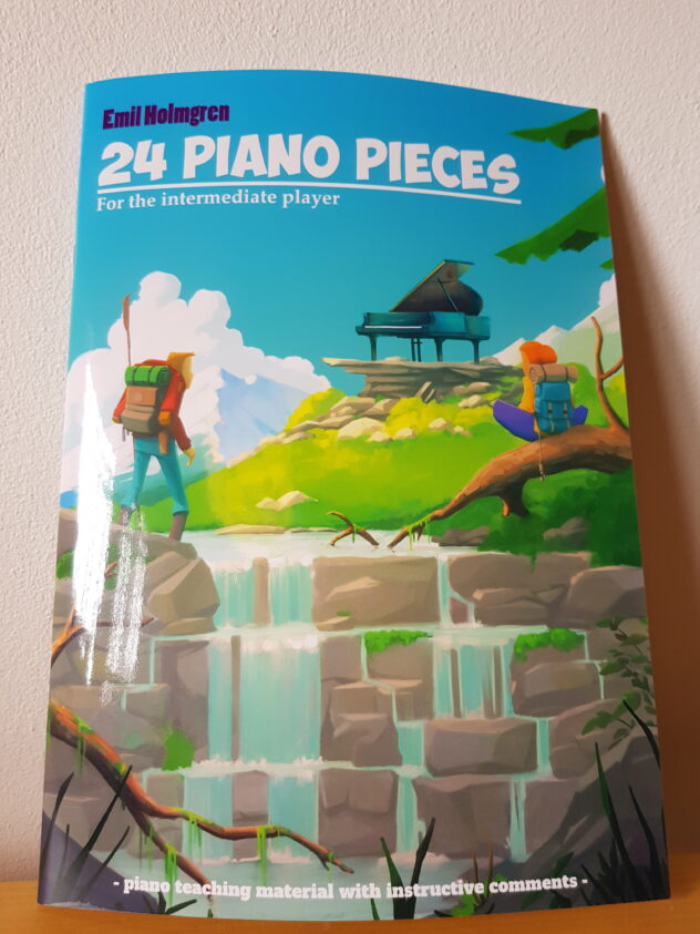Physical copy of 24 Piano Pieces + digital copy (incl. bonus sheet